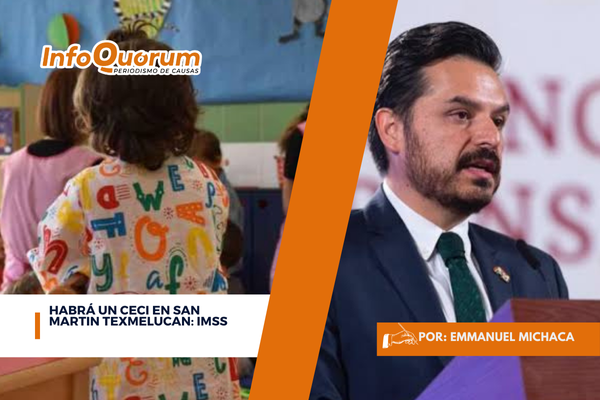 Habrá un CECI en San Martin Texmelucan: IMSS