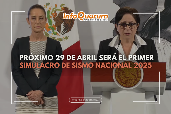 Próximo 29 de abril será el primer simulacro de sismo nacional 2025