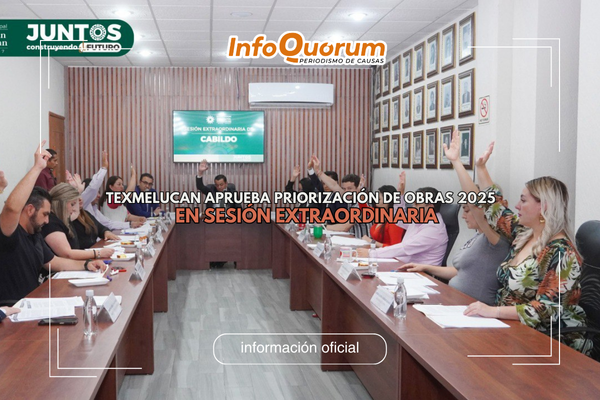 Texmelucan aprueba priorización de obras 2025 en sesión extraordinaria