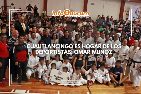 Cuautlancingo es hogar de los deportistas: Omar Muñoz