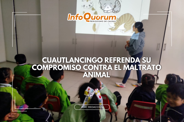 Cuautlancingo refrenda su compromiso contra el maltrato animal