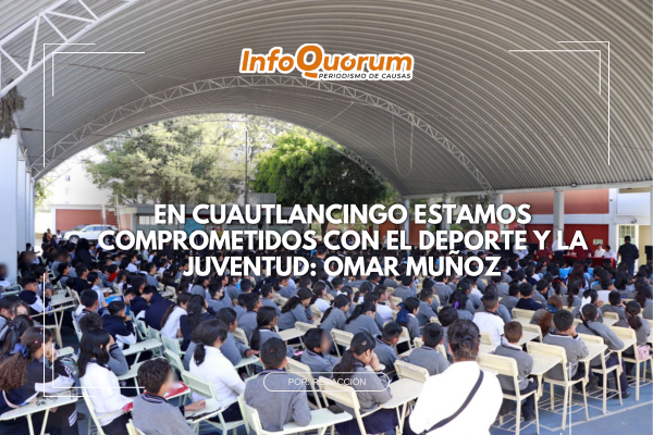 En Cuautlancingo estamos comprometidos con el deporte y la juventud: Omar Muñoz
