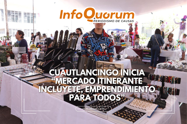 Gobierno de Cuautlancingo pone en marcha el “Mercado Itinerante Inclúyete, Emprendimiento para Todos”