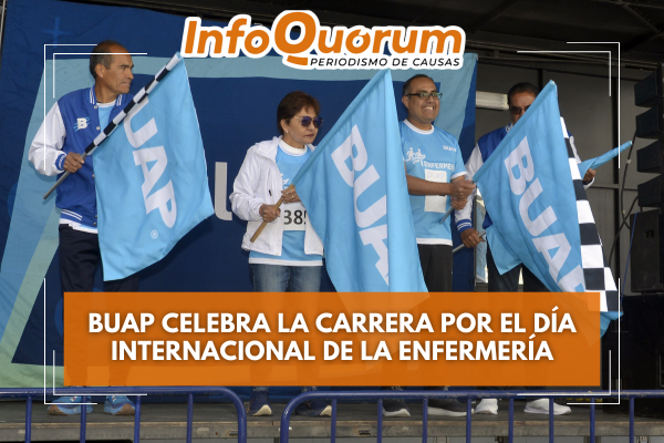 BUAP Celebra la carrera por el Día Internacional de la Enfermería