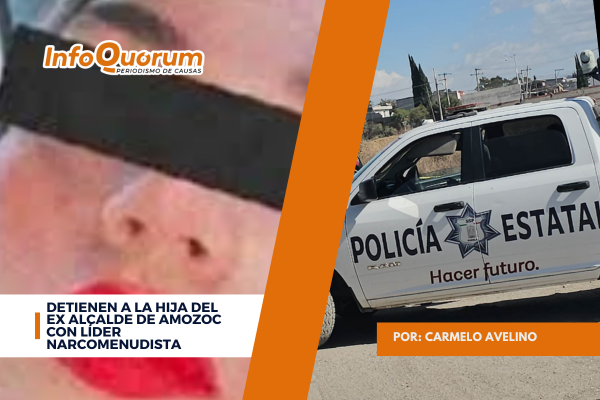 Detienen a la hija del ex alcalde de Amozoc con líder narcomenudista