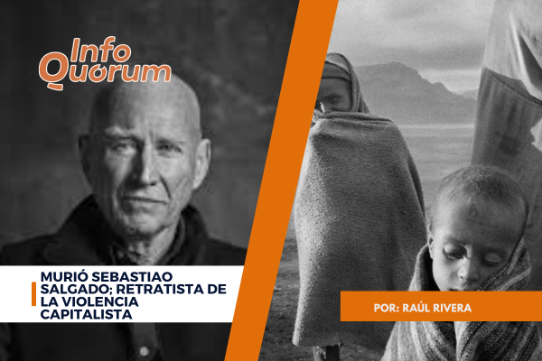 Murió Sebastiao Salgado; retratista de la violencia capitalista