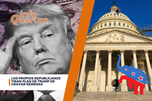 Los propios republicanos tiran plan de Trump de gravar remesas