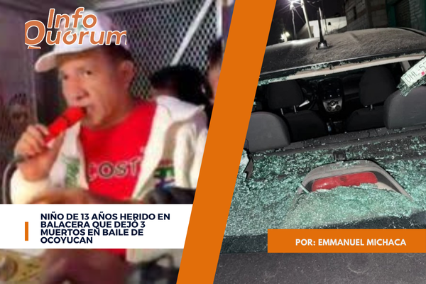 Niño de 13 años herido en balacera que dejó 3 muertos en baile de Ocoyucan