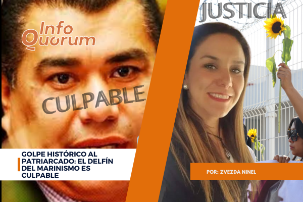 Golpe histórico al patriarcado: el delfín del marinismo es culpable