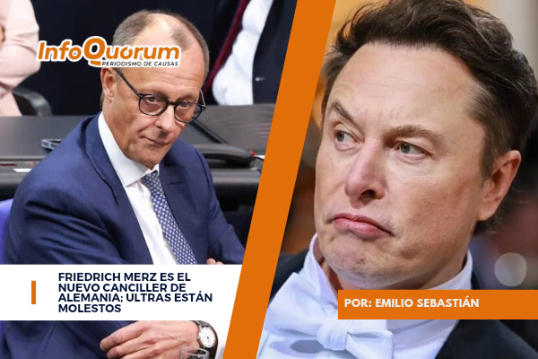 Friedrich Merz es el nuevo canciller de Alemania; ultras están molestos