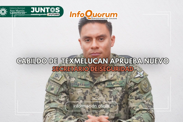 Cabildo de Texmelucan aprueba nuevo secretario de seguridad