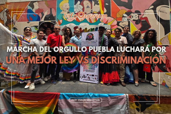 Marcha del Orgullo Puebla luchará por una mejor ley vs discriminación