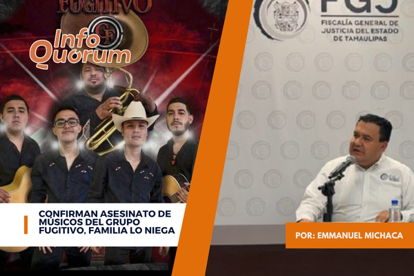 Confirman asesinato de músicos del grupo Fugitivo, familia lo niega