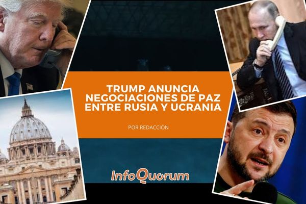 Trump anuncia negociaciones de paz entre Rusia y Ucrania