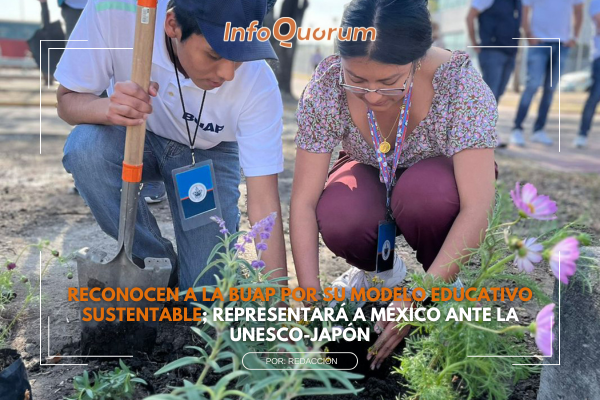 BUAP representará a México en el Premio UNESCO-Japón de Educación para el Desarrollo Sostenible
