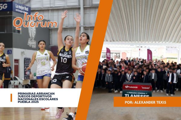 Primarias arrancan Juegos Deportivos Nacionales Escolares Puebla 2025