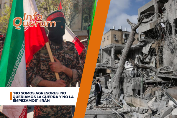 “No somos agresores. No queríamos la guerra y no la empezamos”: Irán