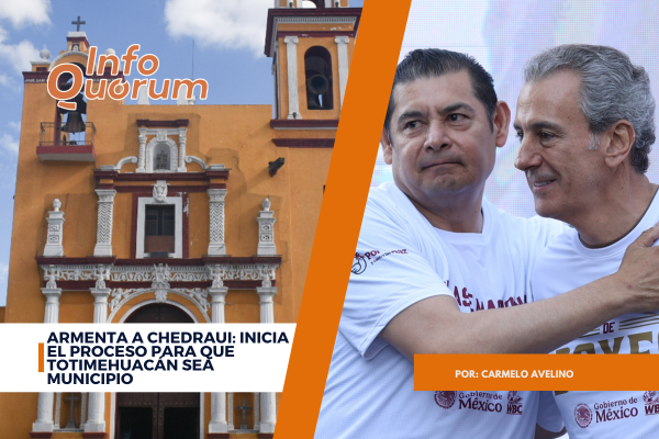 Armenta a Chedraui: inicia el proceso para que Totimehuacán sea municipio