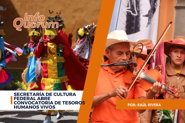 Secretaría de Cultura federal abre convocatoria de Tesoros Humanos Vivos