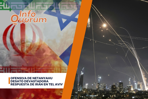 Ofensiva de Netanyahu desató devastadora respuesta de Irán en Tel Aviv