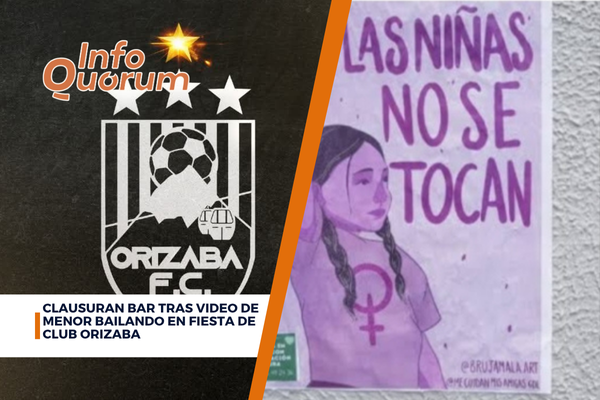 Clausuran bar tras video de menor bailando en fiesta de Club Orizaba