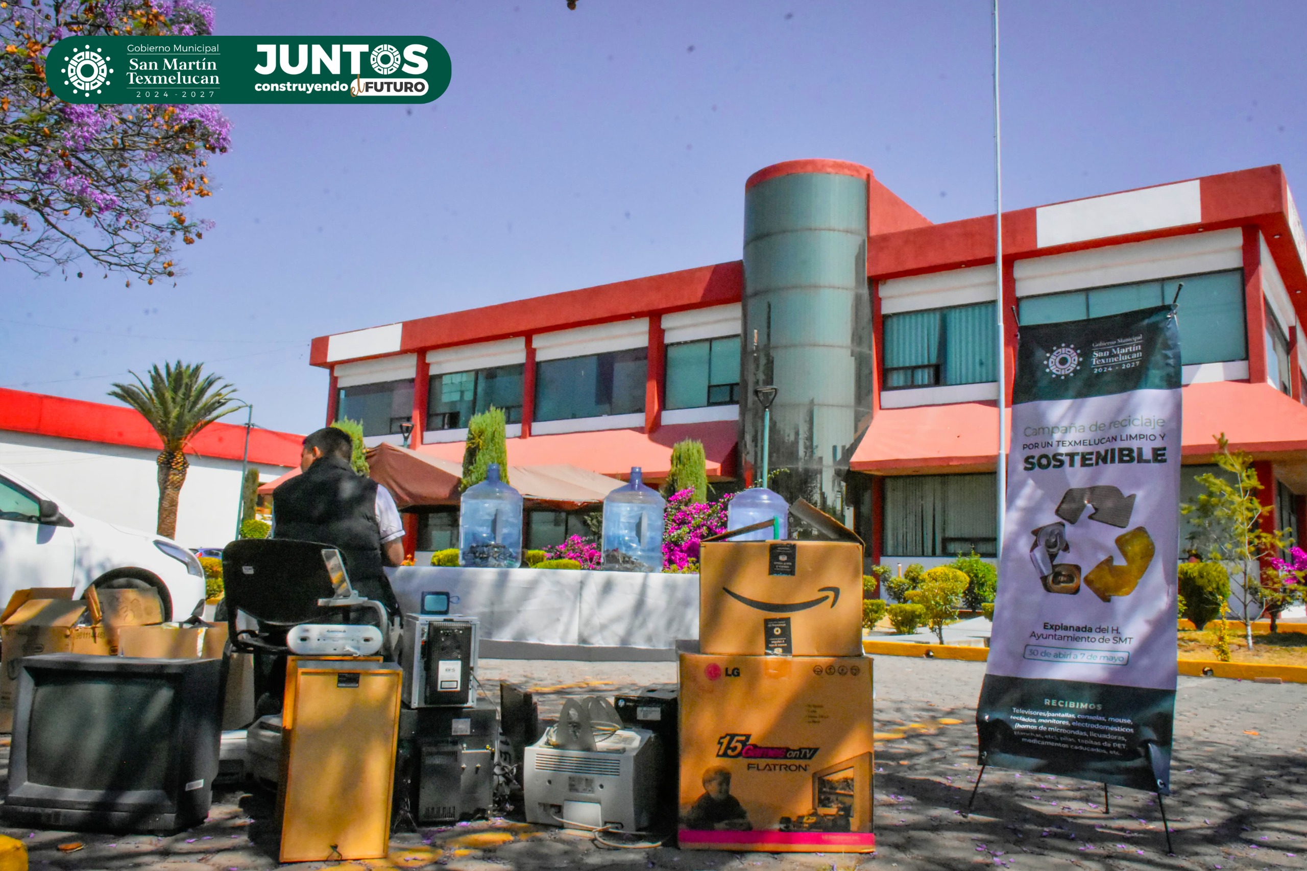 San Martín realiza campaña de recolección de desechos