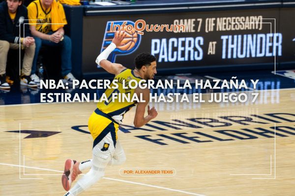 NBA: Pacers logran la hazaña y estiran la final hasta el juego 7