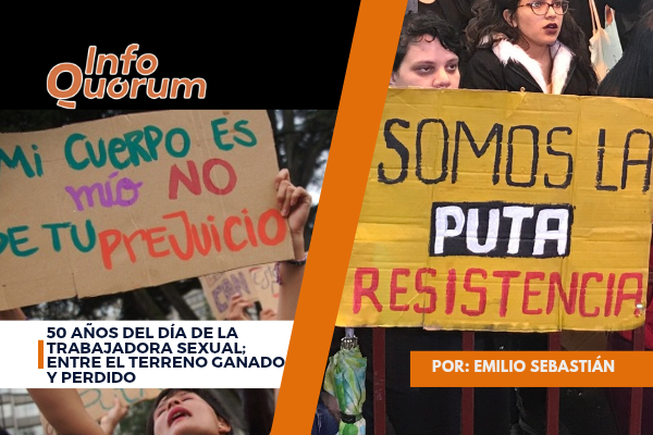 50 años del día de la trabajadora sexual; entre el terreno ganado y perdido