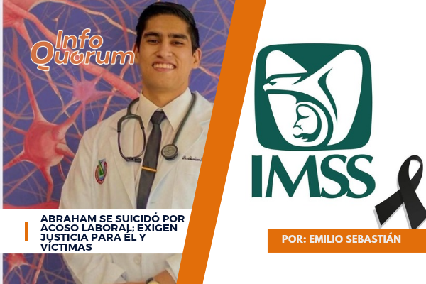 Abraham se suicidó por acoso laboral; exigen justicia para él y víctimas