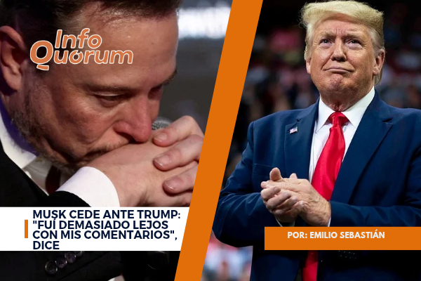 Musk cede ante Trump: “Fuí demasiado lejos con mis comentarios”, dice