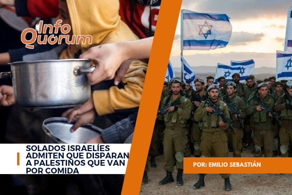 Solados israelíes admiten que disparan a palestinos que van por comida