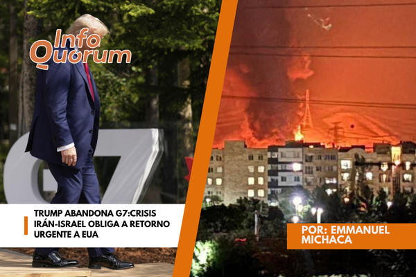 Trump abandona G7:Crisis Irán-Israel obliga a retorno urgente a EUA 