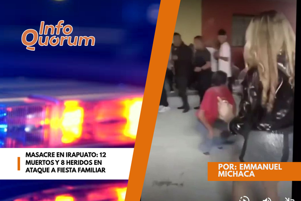Masacre en Irapuato: 12 muertos y 8 heridos en ataque a fiesta familiar