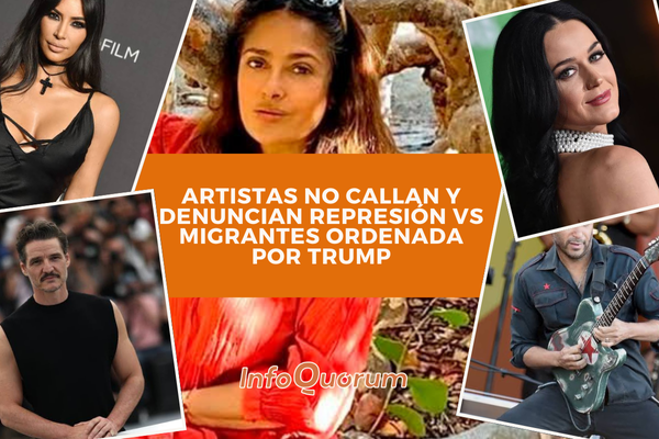 Artistas no callan y denuncian represión VS migrantes ordenada por Trump