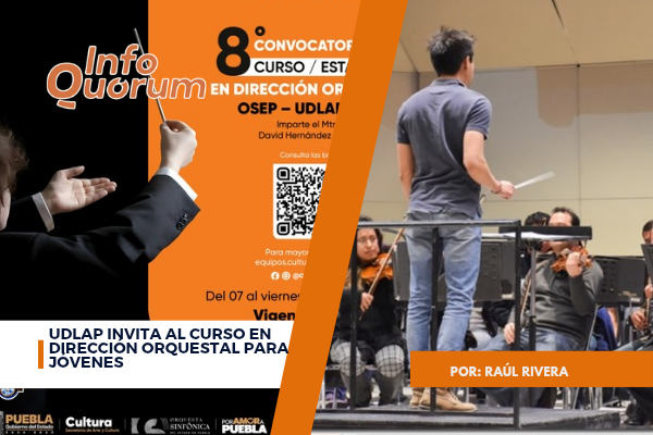 UDLAP invita al curso en Dirección Orquestal para jóvenes