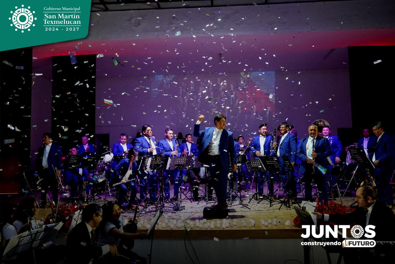 Celebra con conciertos Banda Sinfónica de Texmelucan su 28 aniversario