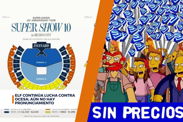 ELF continúa lucha contra Ocesa; aún no hay pronunciamiento