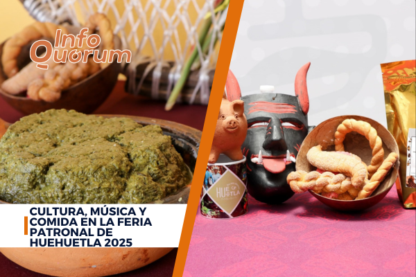 Cultura, música y comida en la feria patronal de Huehuetla 2025