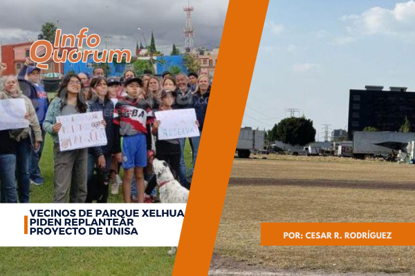 Vecinos de Parque Xelhua piden replantear proyecto de UNISA
