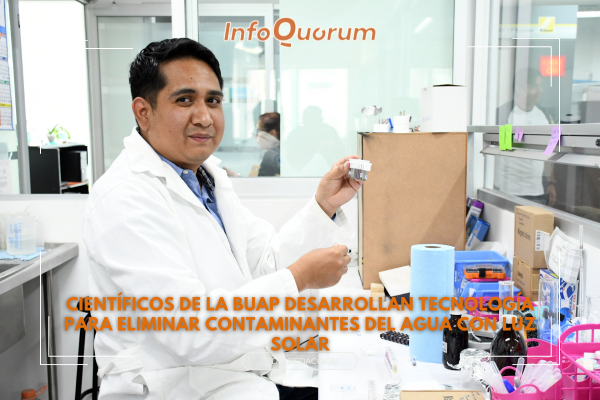 En la BUAP se desarrolla tecnología para eliminar colorantes textiles y fármacos
