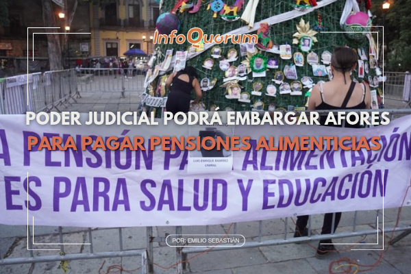 Poder Judicial podrá embargar Afores para pagar pensiones alimenticias