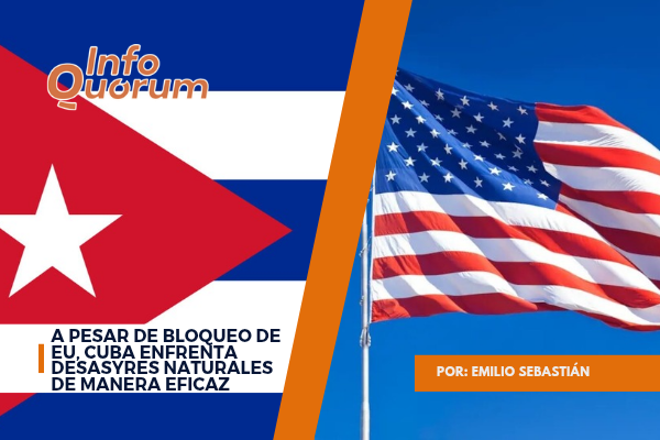 A pesar de bloqueo de EU, Cuba enfrenta desasyres naturales de manera eficaz 