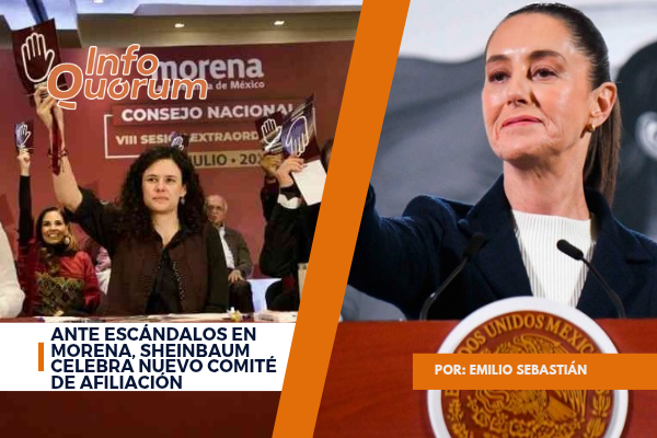 Ante escándalos en Morena, Sheinbaum celebra nuevo comité de afiliación