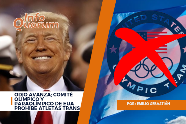 Odio avanza; comité Olímpico y Paraolímpico de EUA prohíbe atletas trans