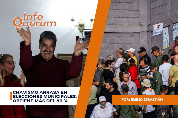 Chavismo arrasa en elecciones municipales, obtiene más del 80 %