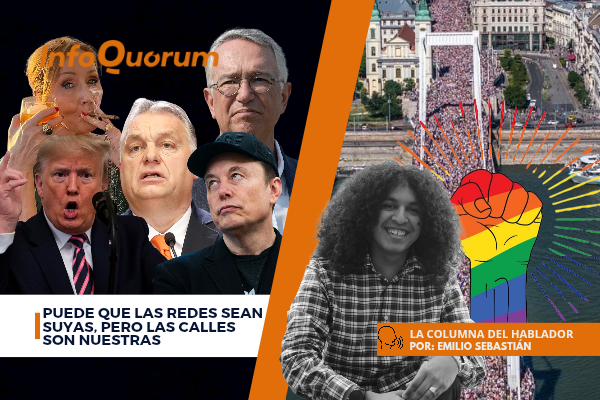 Puede que las redes sean suyas, pero las calles son nuestras