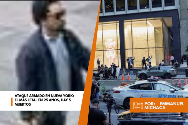 Ataque armado en Nueva York: el más letal en 25 años, hay 5 muertos
