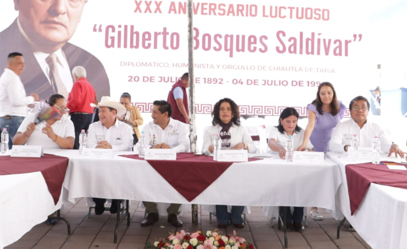 Congreso se suma a la conmemoración del XXX aniversario luctuoso de Gilberto Bosques Saldívar