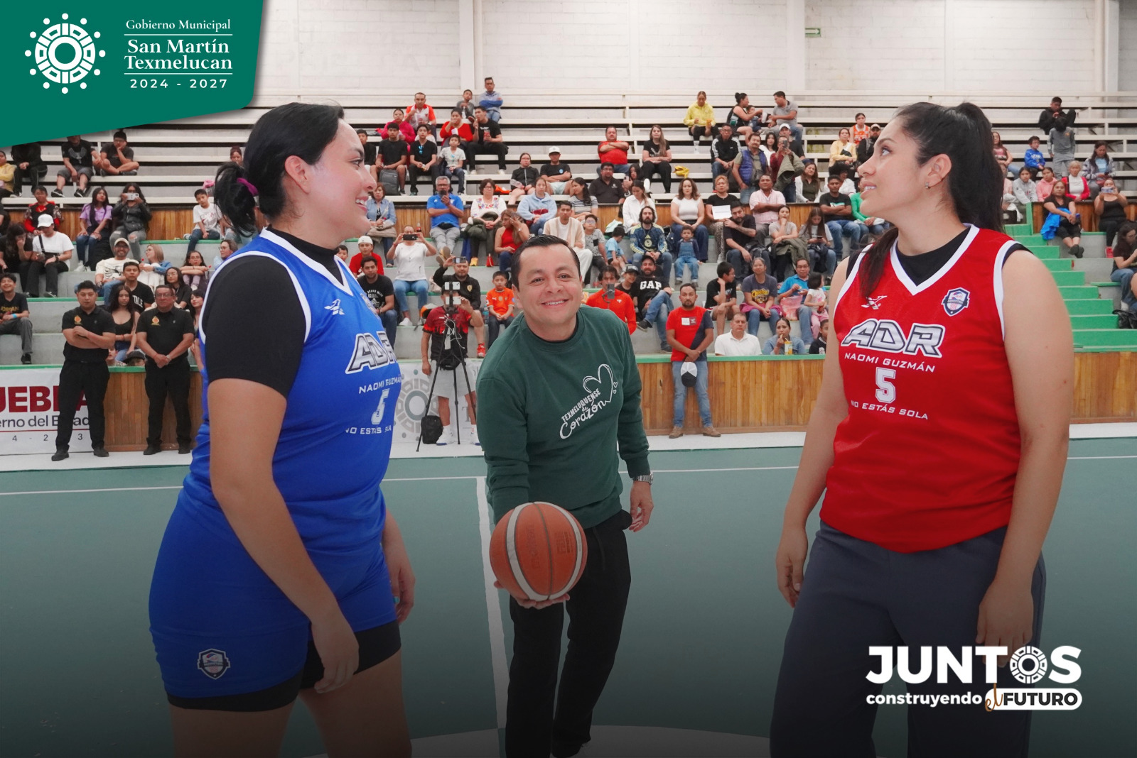 Texmelucan recibe encuentro de exhibición de básquetbol con seleccionadas nacionales