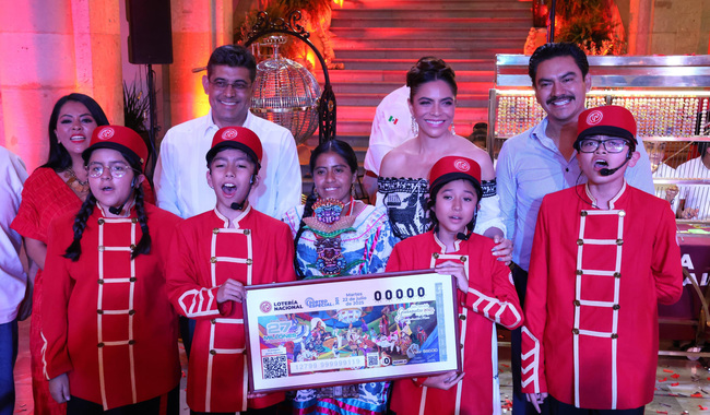 Lotería Nacional y Oaxaca celebran la Guelaguetza juntos